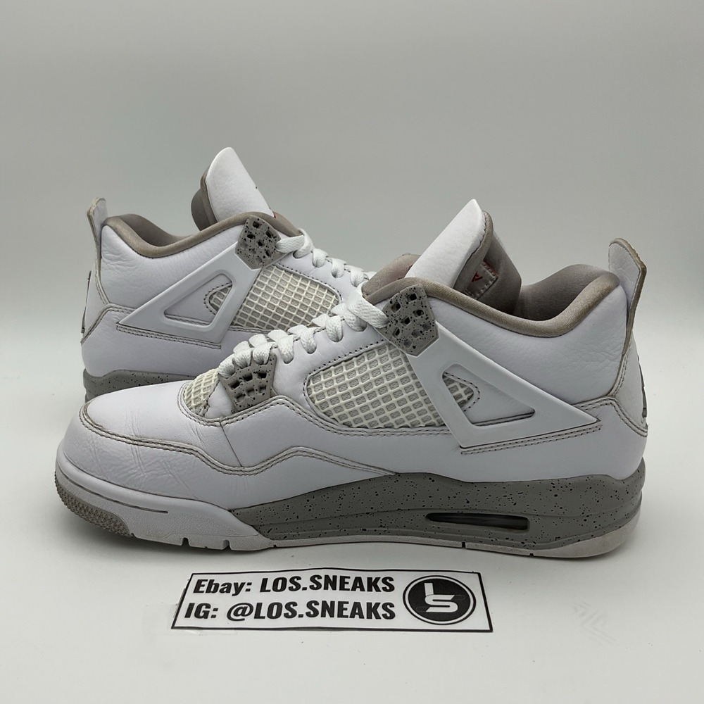 Size 8 - Jordan 4 Retro‎ Mid White Oreo (CT8527-100) - Picture 2 of 8